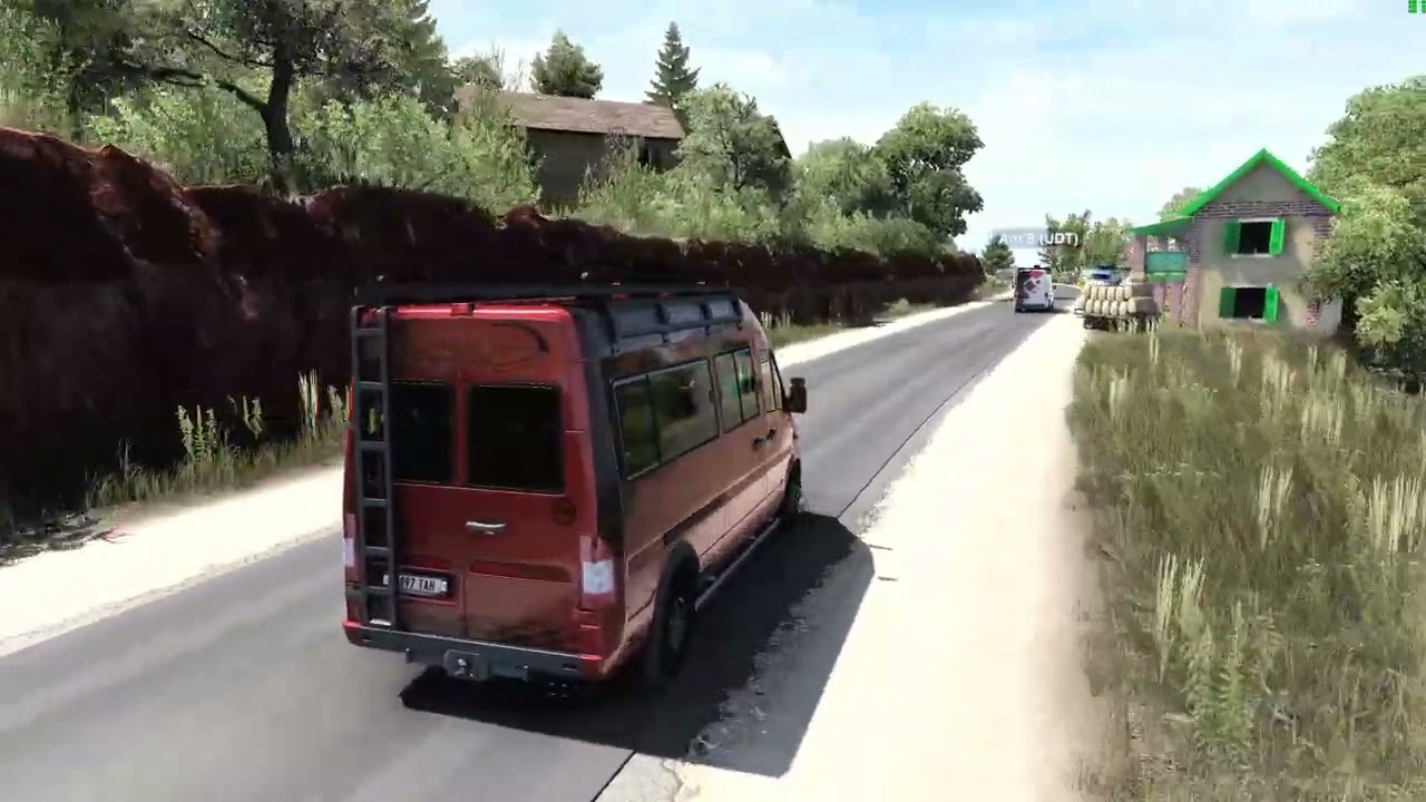 Euro Truck Simulator 2 sprinter drive