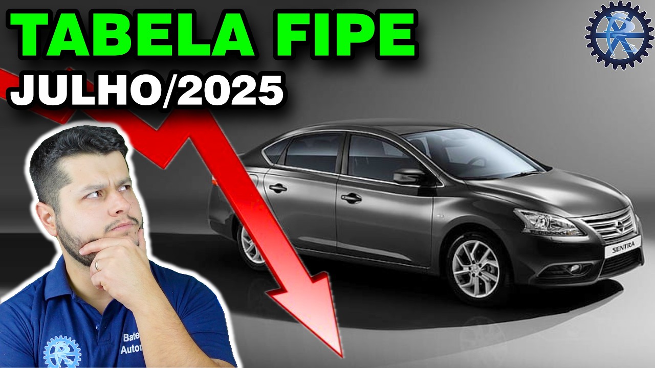 📈 TABELA FIPE [JULHO/2025] 📈 Mercado VOLTANDO AO NORMAL?
