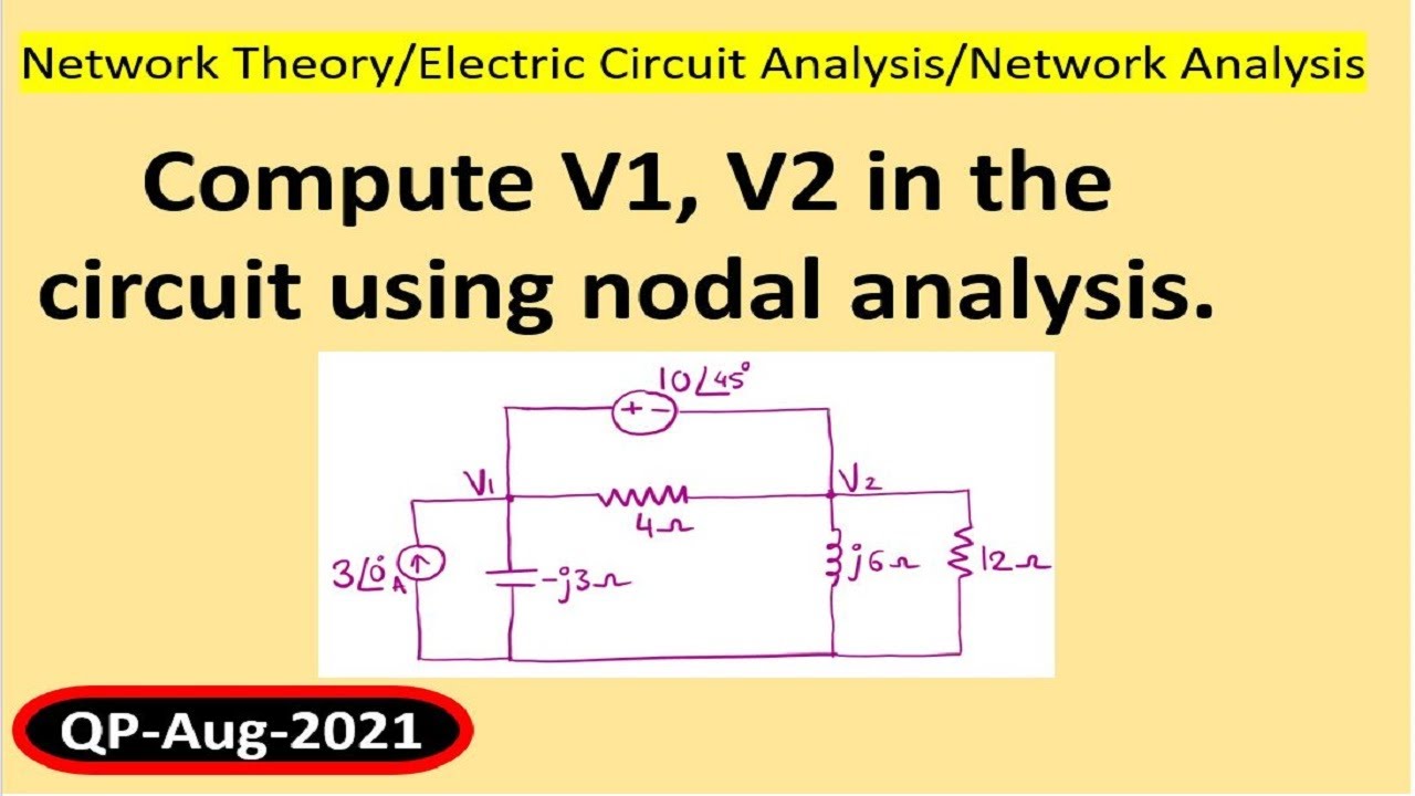 Numerical on Node analysis