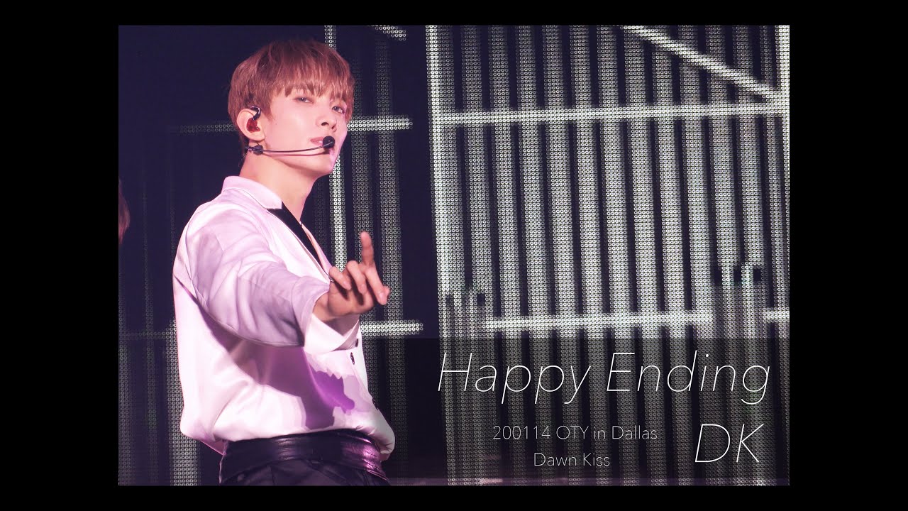 [4K] 200114 OdeToYou in Dallas - Happy Ending 세븐틴 도겸 직캠 Seventeen DK Focus Fancam