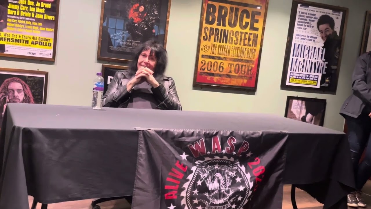 Blackie Lawless VIP Meet and Greet - Hammersmith Apollo - 28/09/25