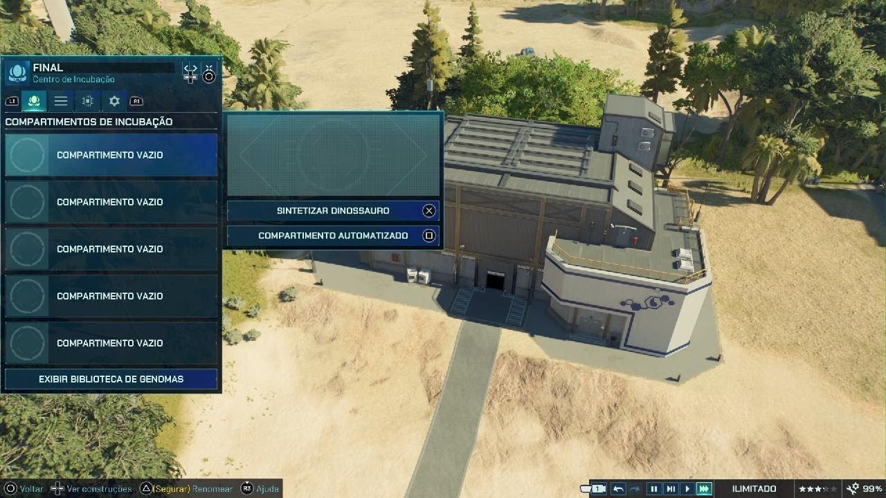 Jurassic World Evolution 3:Construindo O Cercado Do Scorpius Rex.