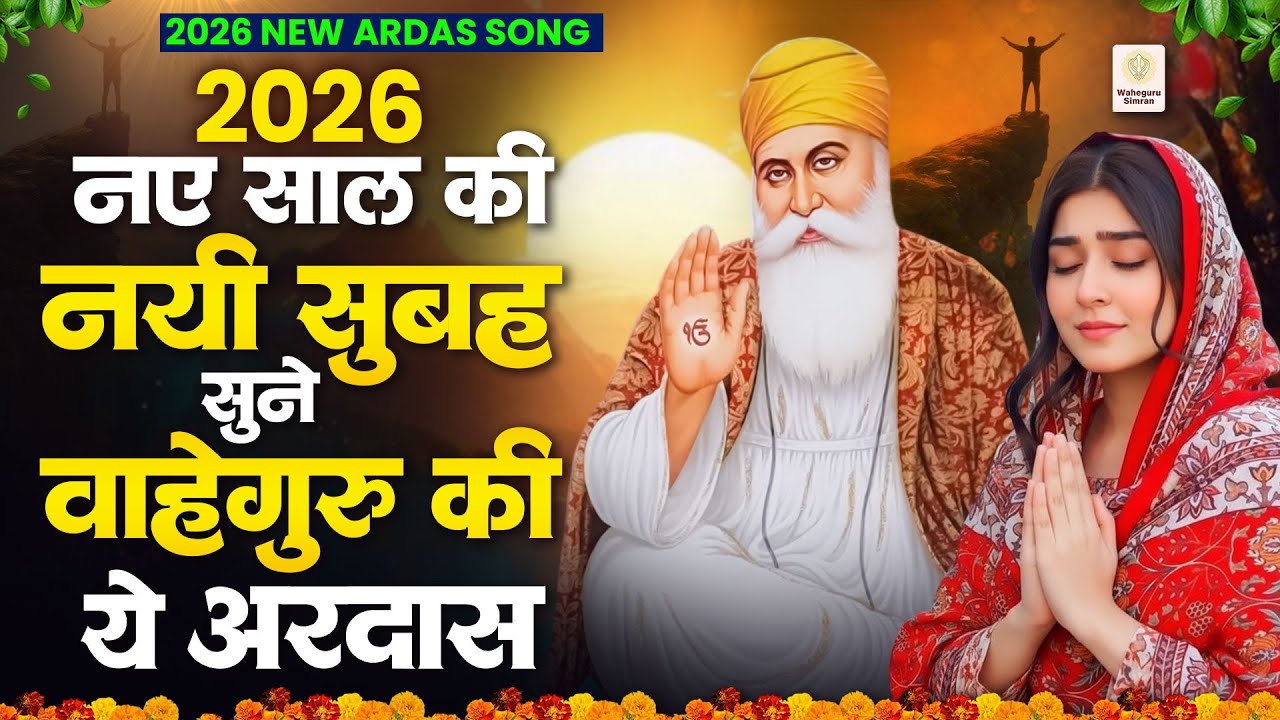 नए साल की नयी सुबह सुने वाहेगुरु की ये अरदास | Waheguru Bhajan 2026 | Shabad Ardas