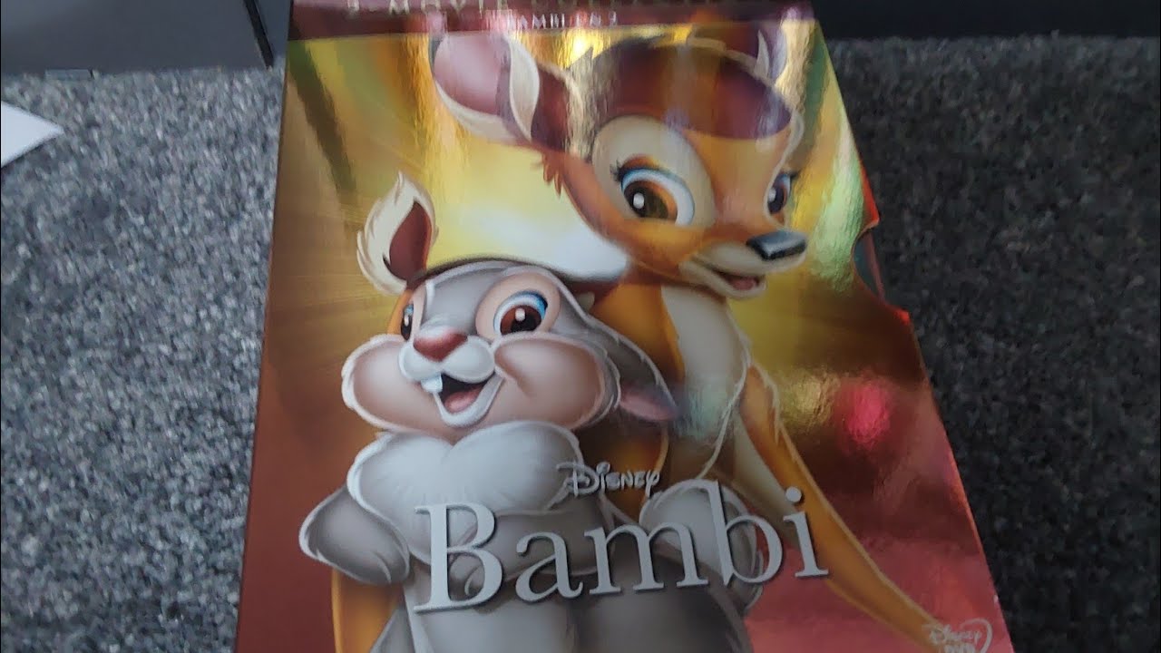 Bambi 1 and 2 UK DVD Unboxing