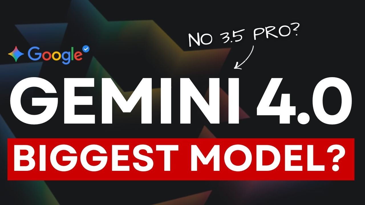 Gemini 4 уже в пути, а 3.5 Pro остаётся позади!
