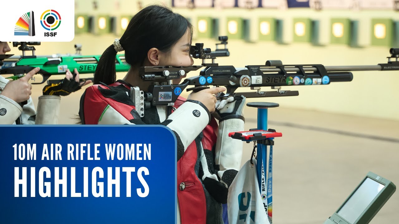 Highlights | 10m Air Rifle Women Final - ISSF World Cup Buenos Aires