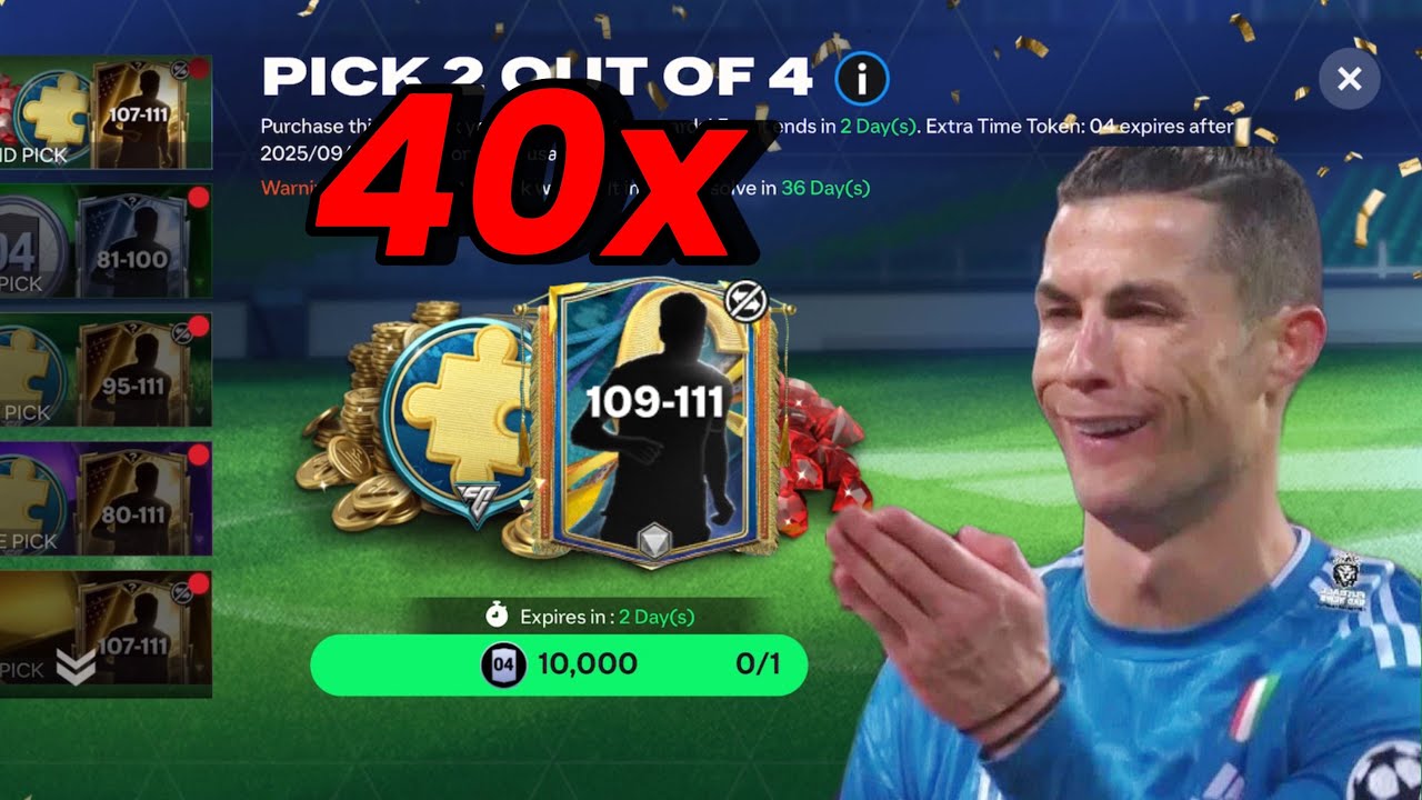 40x New Captains Extra Time Picks &mdash; Funny Pack Opening #fcmobile