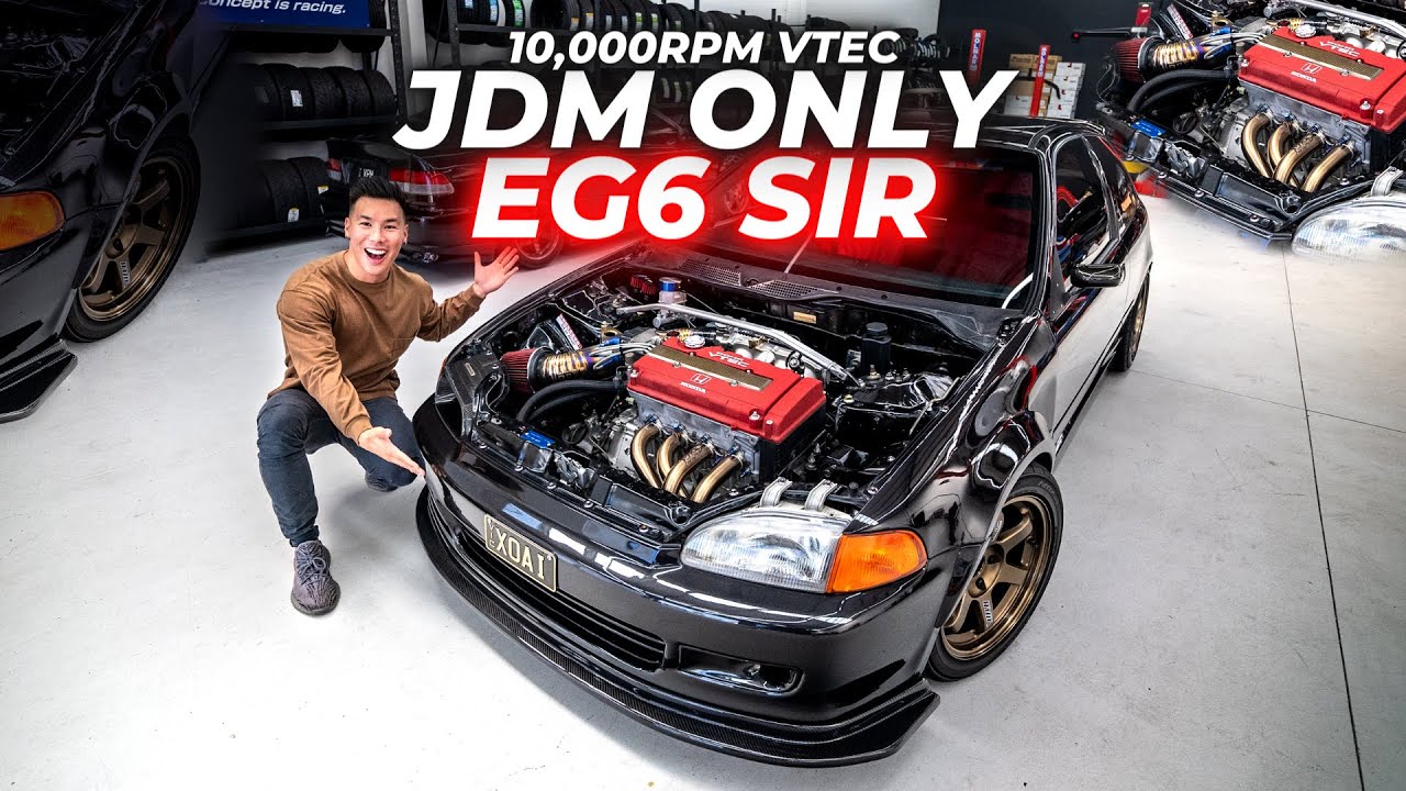 Is This ULTRA RARE Honda Civic EG6 SiR The BEST Civic Ever?