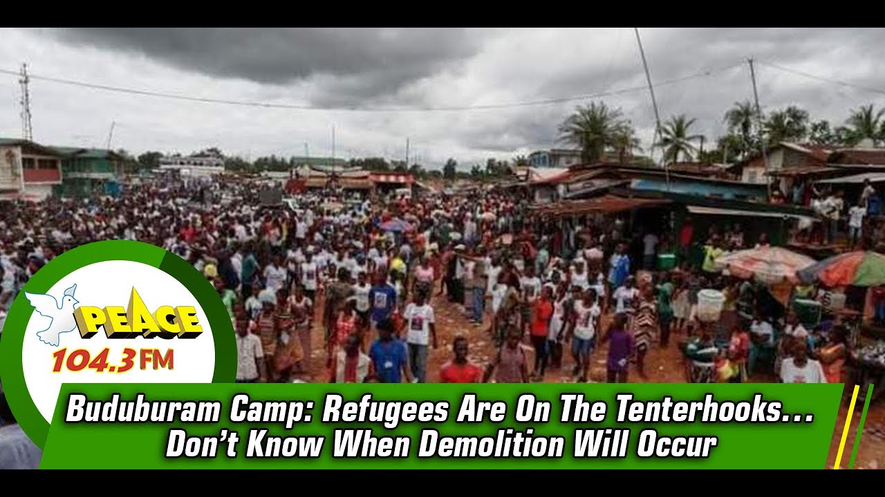 Buduburam Camp: Refugees Are On The Tenterhooks…Don’t Know When Demolition Will Occur