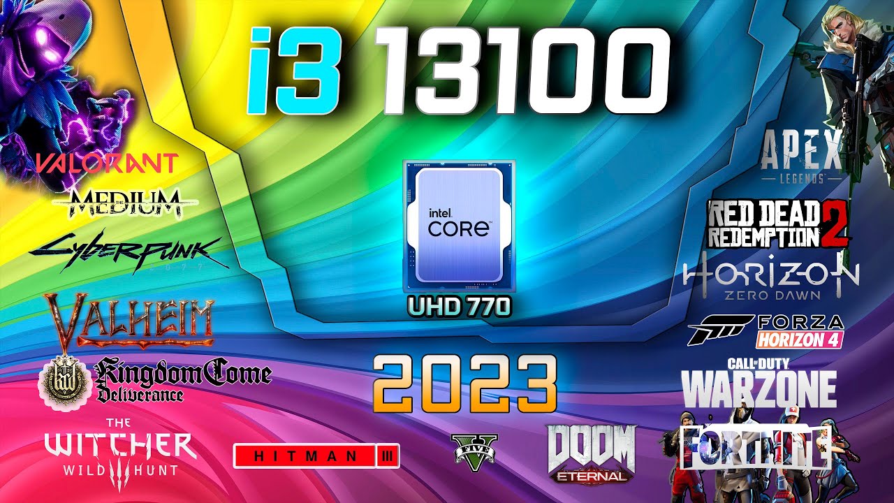 Intel UHD 730 in 30 GAMES     (i3-13100 IGPU TEST )  | 2022-2023