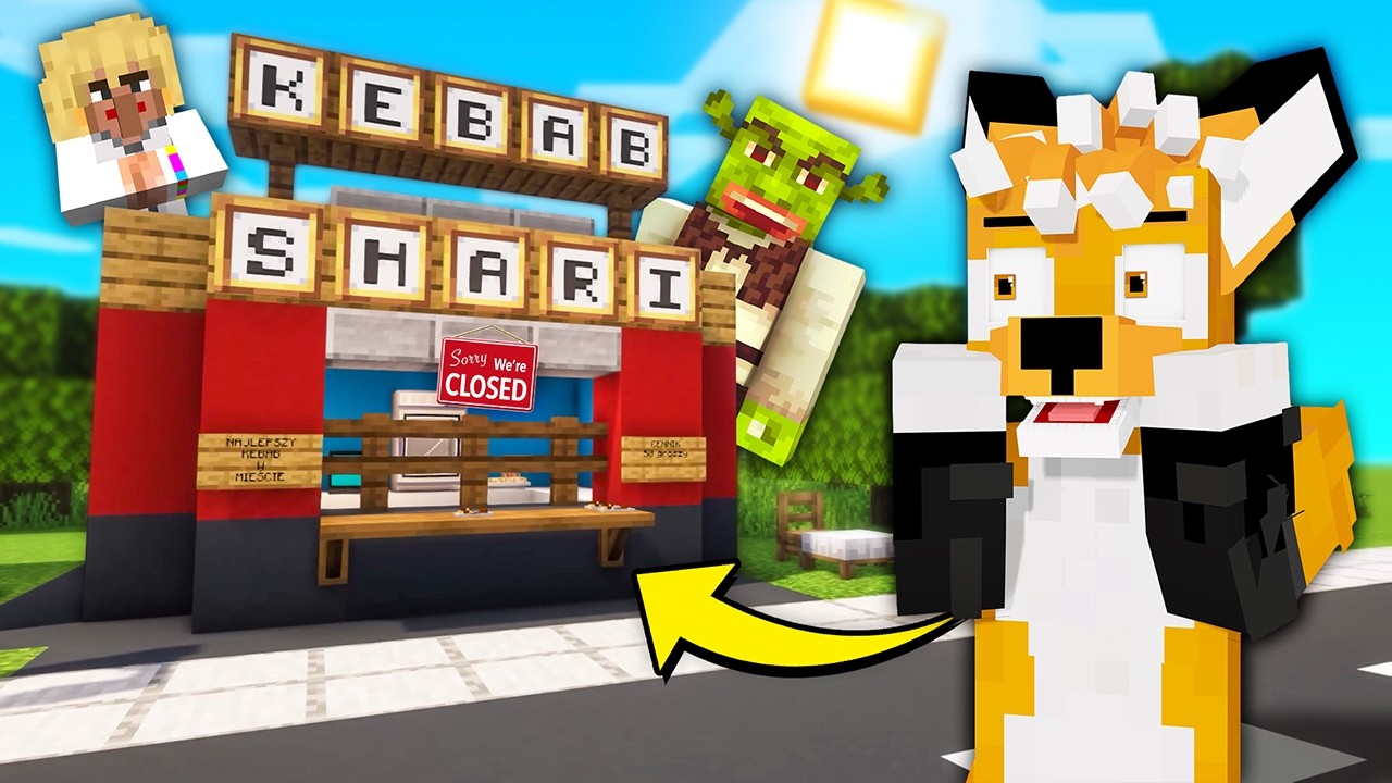 MAGDA GESSLER ODWIEDZIŁA MOJEGO KEBABA w MINECRAFT!?