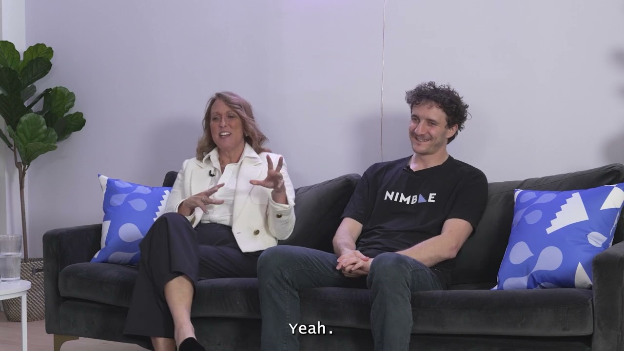300. Uri Knorovich (Nimble CEO and Co-Founder) and Julie Averill (former CIO at lululemon)