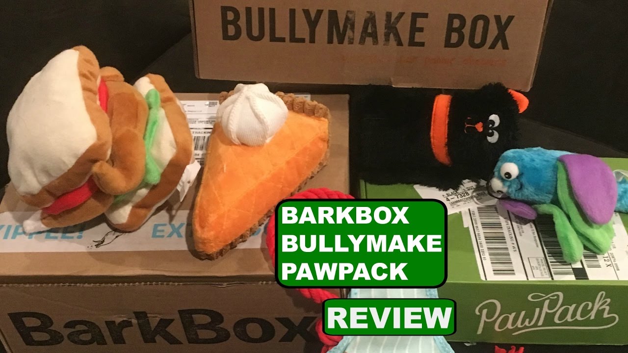 BARKBOX vs BULLYMAKE vs PAWPACK | Unboxing | Reviews
