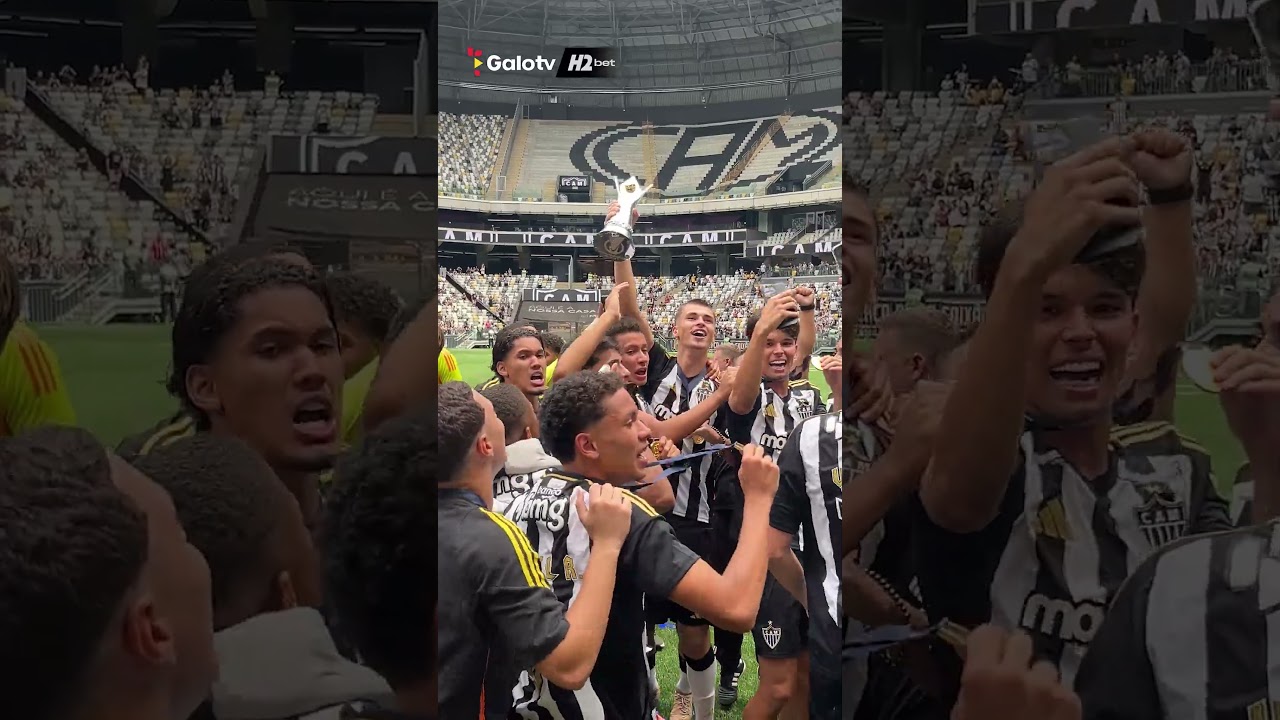 VIT&Atilde;O LEVANTA a TA&Ccedil;A de CAMPE&Atilde;O SUB-17 na ARENA MRV