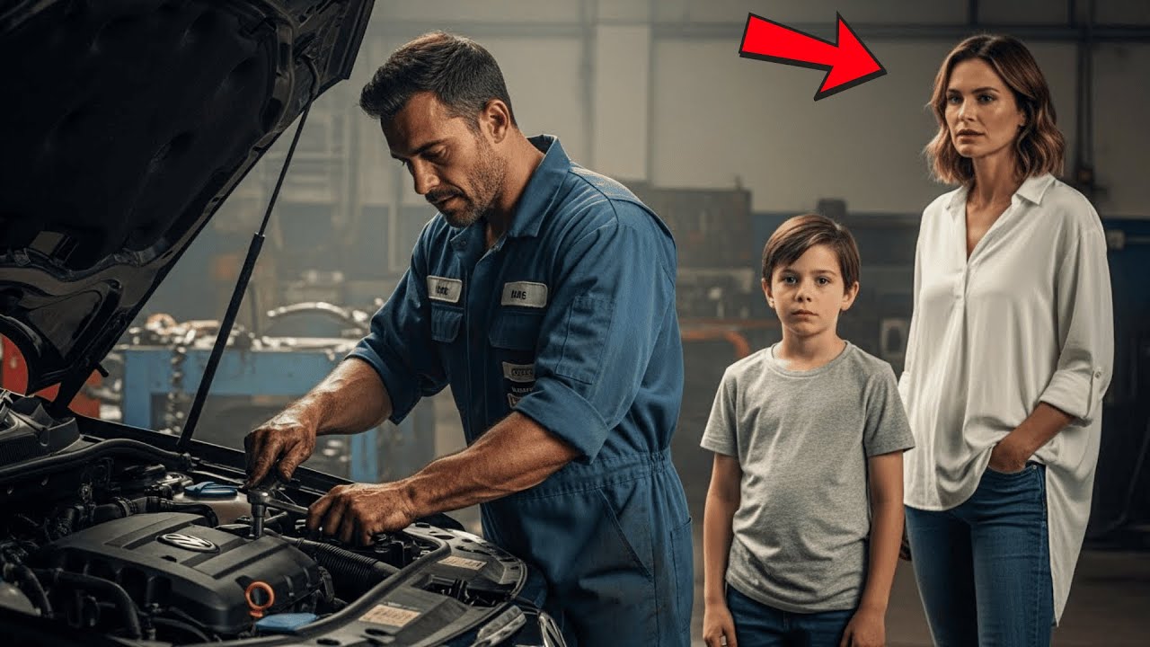 Biedny Mechanik Naprawił Auto Samotnej Matki, Nie Wiedząc, Że Była…