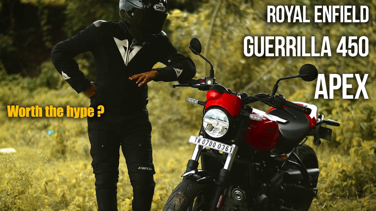 Подробный обзор и сравнение Royal Enfield Guerrilla 450 Apex