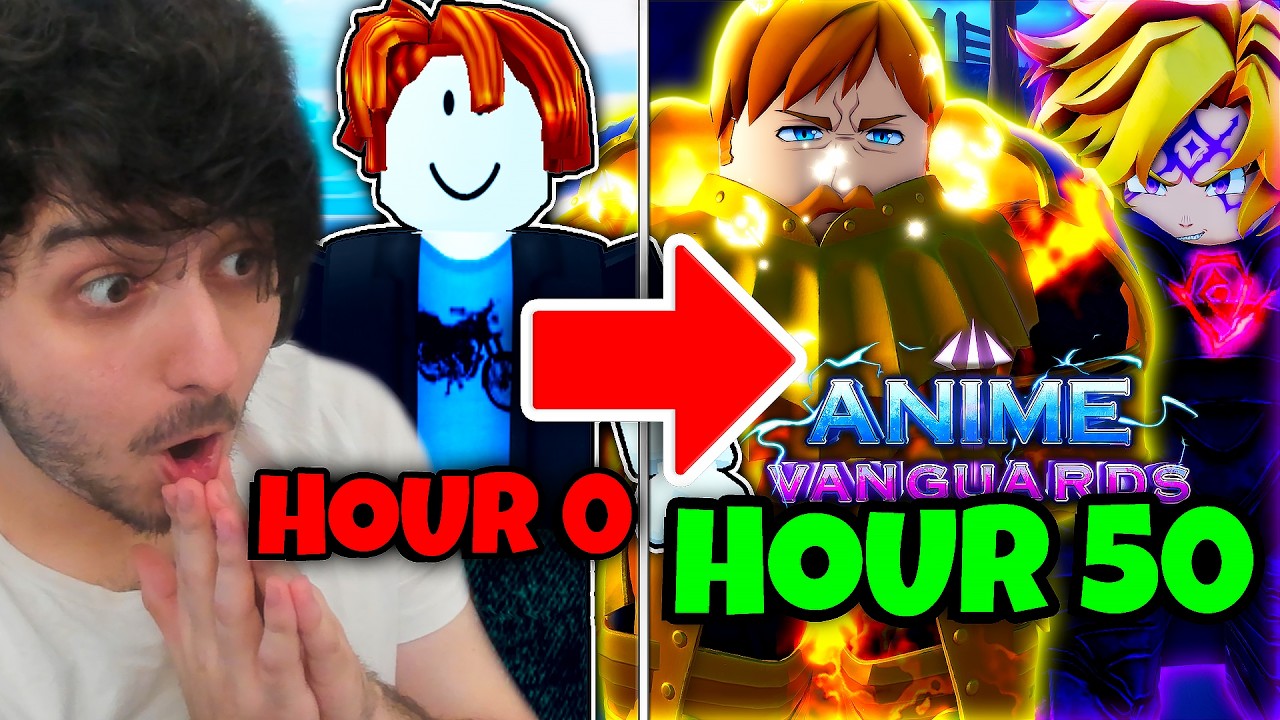 От новичка до СВЕРХМОЩНОГО игрока БЕЗ ROBUX в Anime Vanguards Roblox!