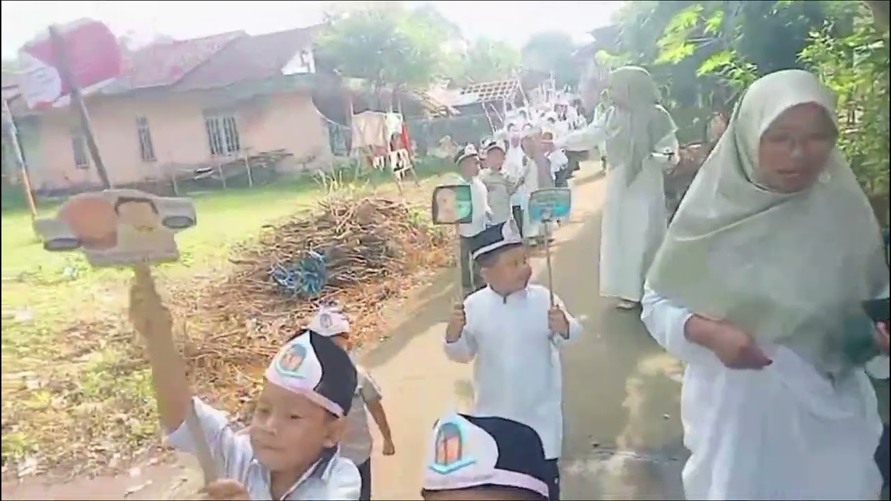 pawai dalam rangka menyambut ramadhan 1447 H RA dan MI Tegalrejo 2026