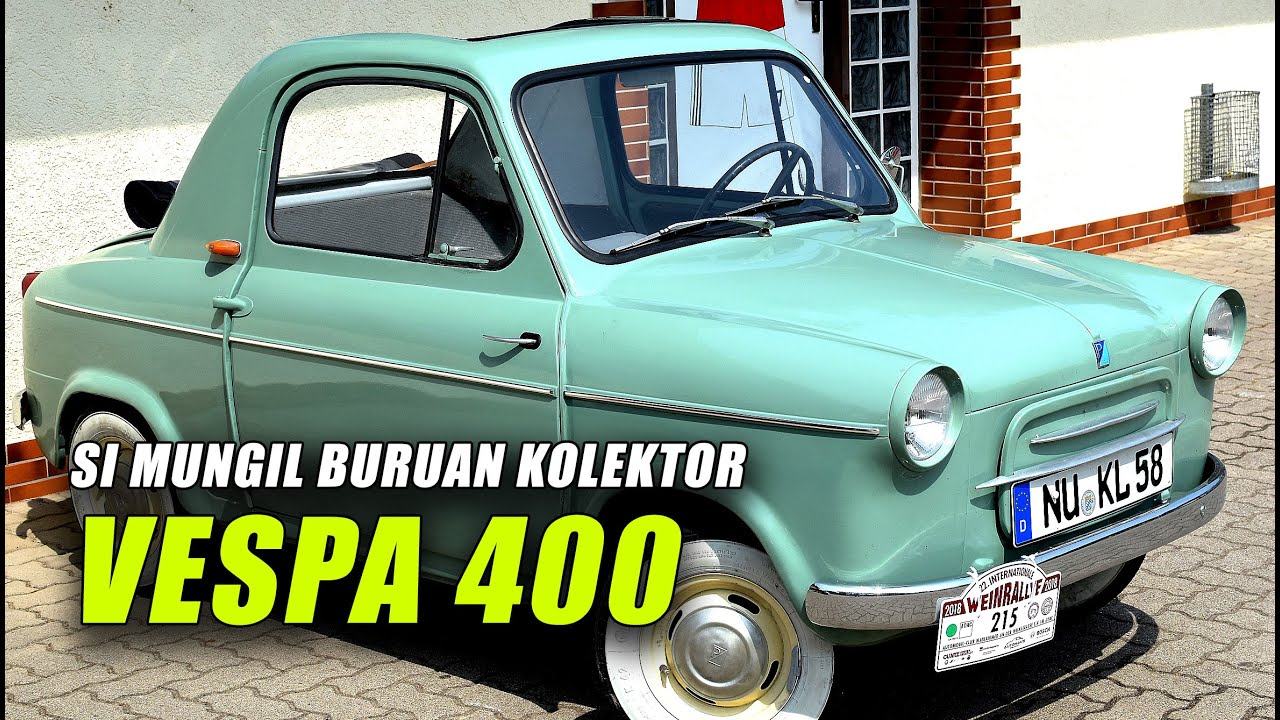 Vespa 400, Mobil Bikinan Vespa Bermesin 2-Tak