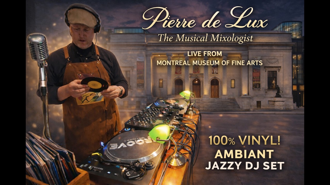 Pierre de Lux @ Musée des Beaux-Arts de Montreal AMBIANT JAZZY LOUNGE CAFE MIX