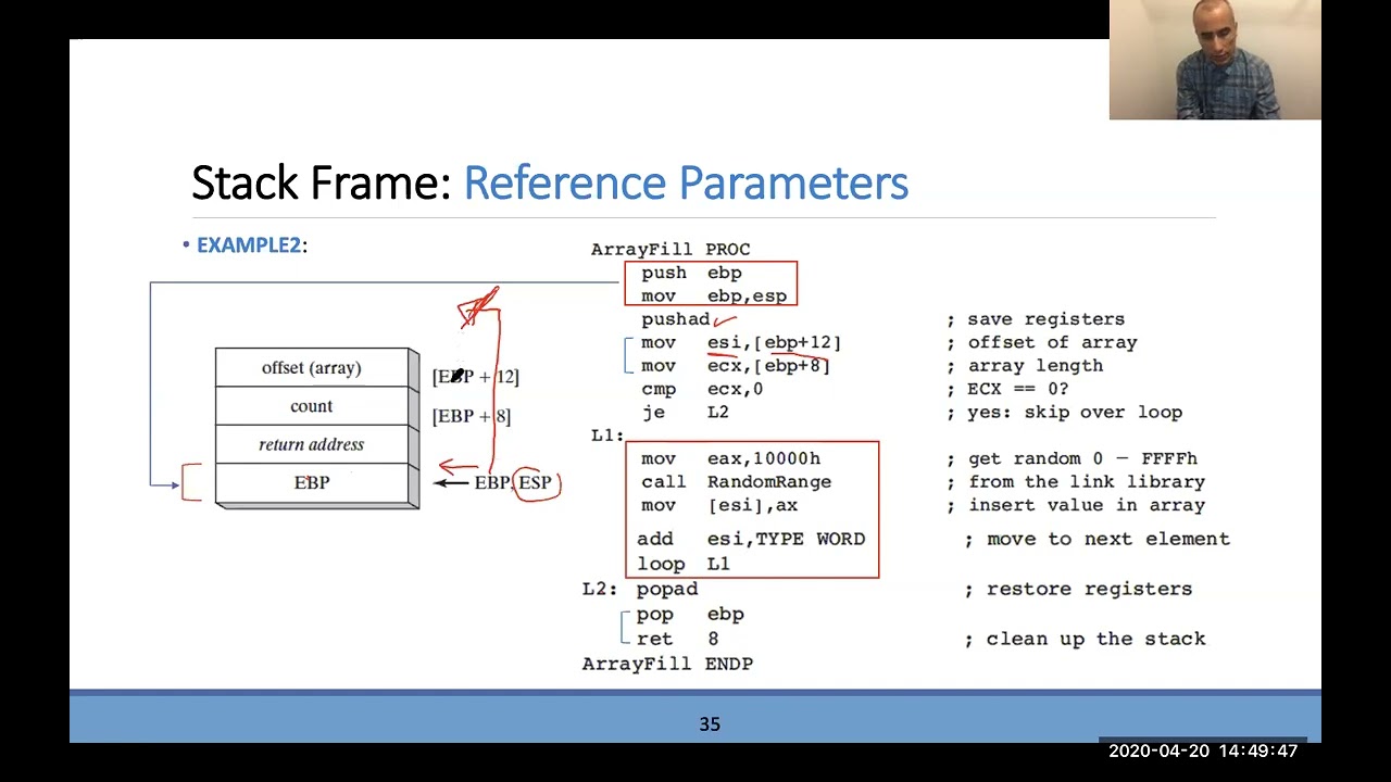 Chapter8-2 Advanced Procedures and Chapter12-1 Floating Point