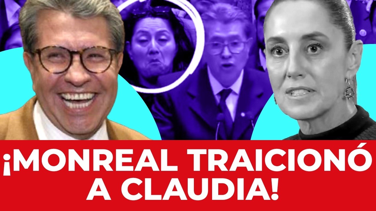 ¡QUERÍA HACERLA ENOJAR! El video que confirma que Monreal traicionó a Sheinbaum