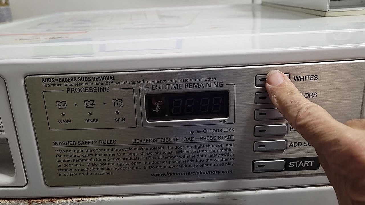 LG Washer Repair - No Power