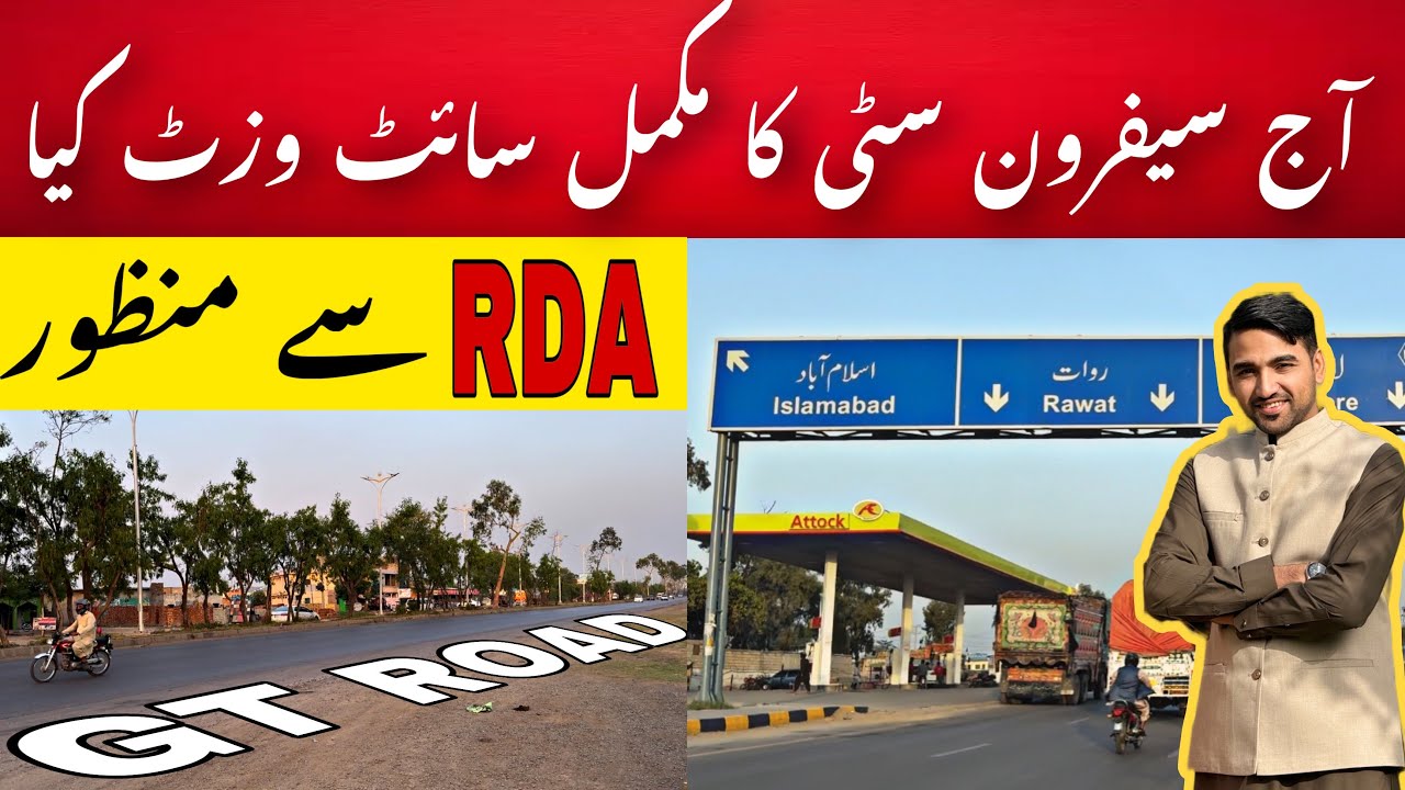 Saffron City latest site visit , All guide about Saffron City islamabad , near Rawat & Isb hiway