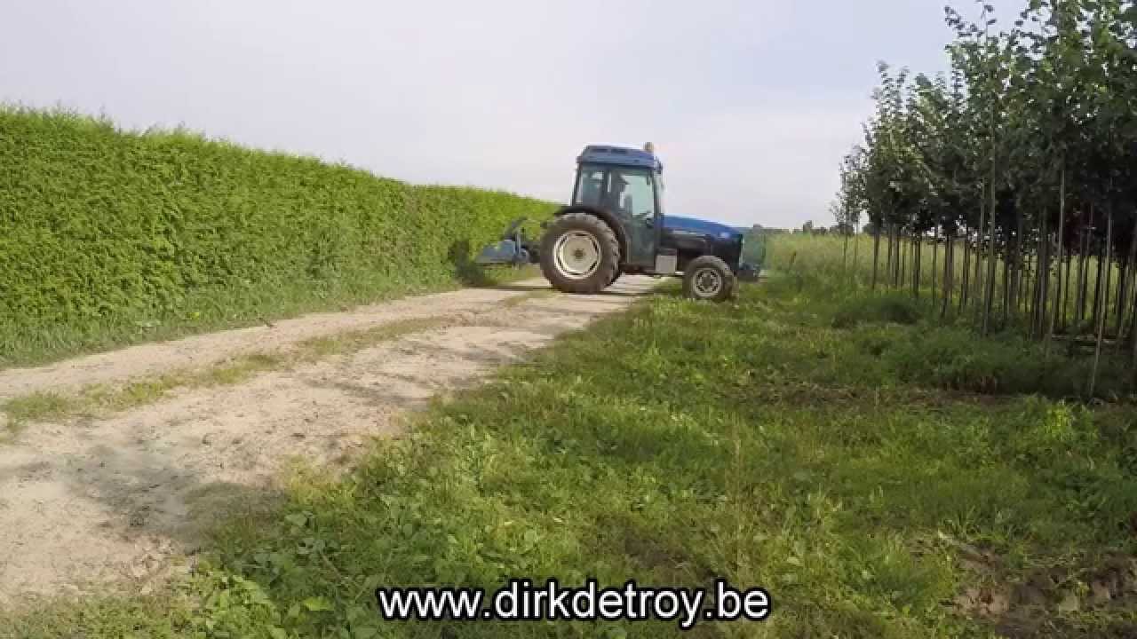 De boomkwekerij: Mechanische onkruidbestrijding Frezen
