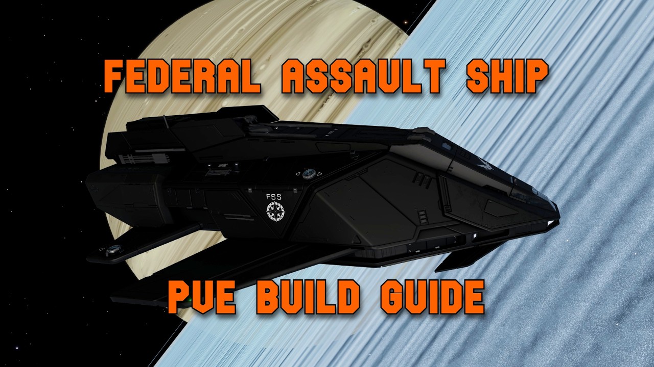 Federal Assault Ship PvE Build Guide - Railguns