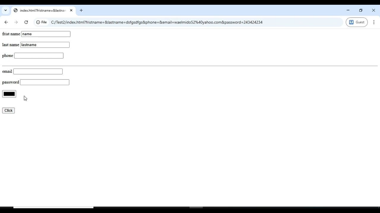 دبلومة Front-End للمبتدئين ,, Attributes الخاصه بال Inputs 1