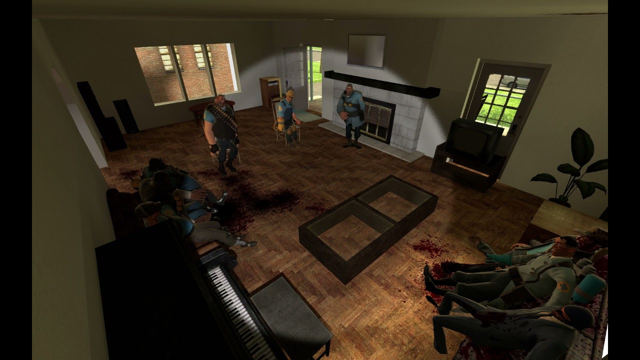 (Old check description) The TF2 merc's have a anime night (15.ai)