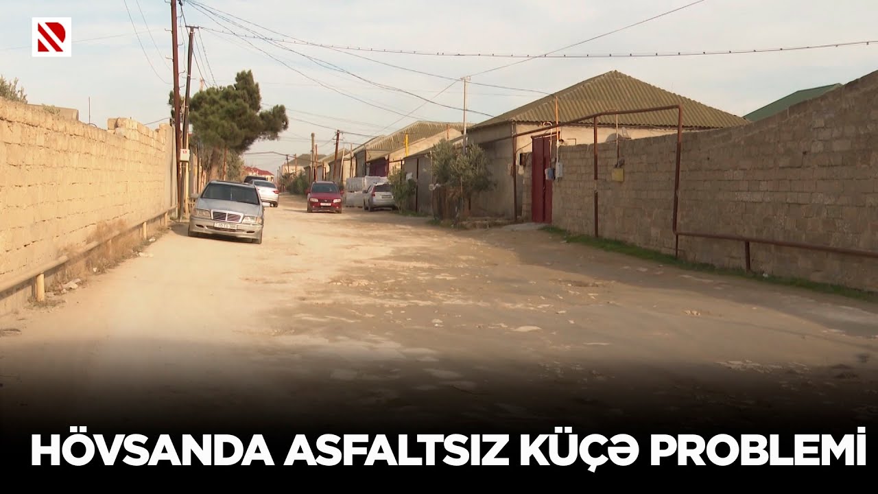 Hövsanda asfaltsız küçə problemi - Suraxanı RİH: Yolun təmiri üçün aidiyyəti üzrə müraciət olunub
