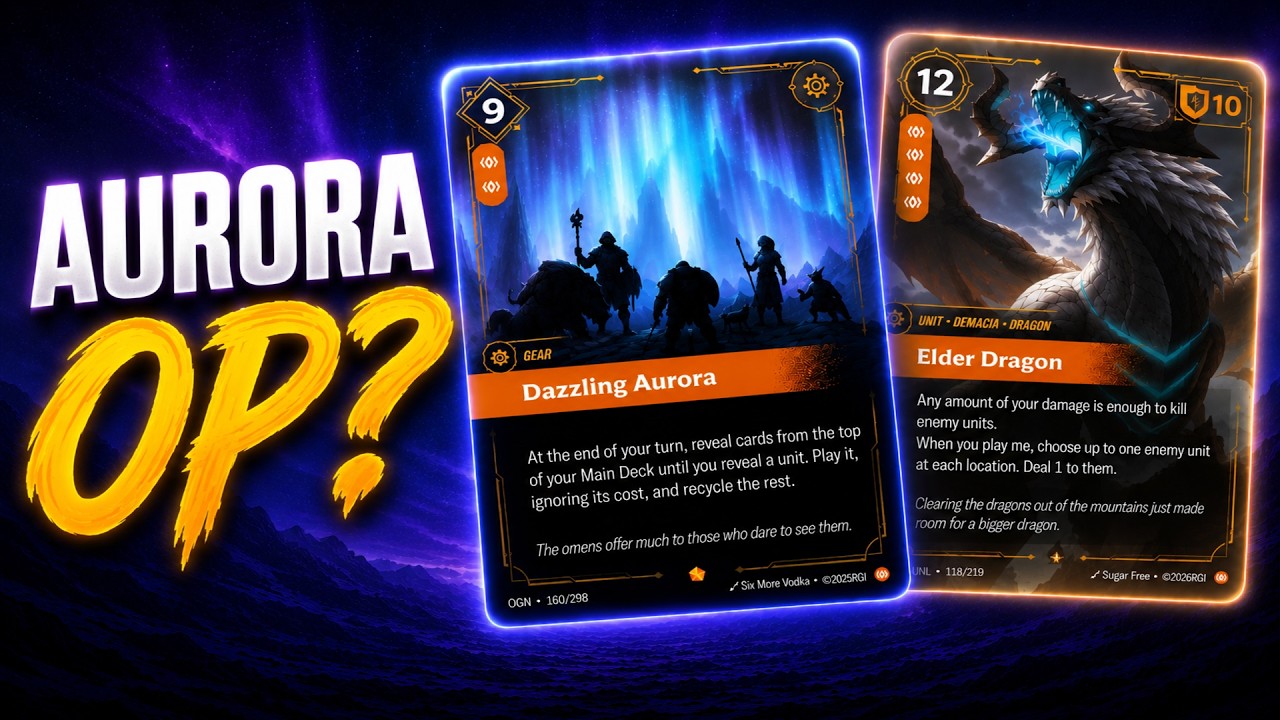 Is Dazzling Aurora About To Take Over Riftbound? (Set 3 Unleashed)