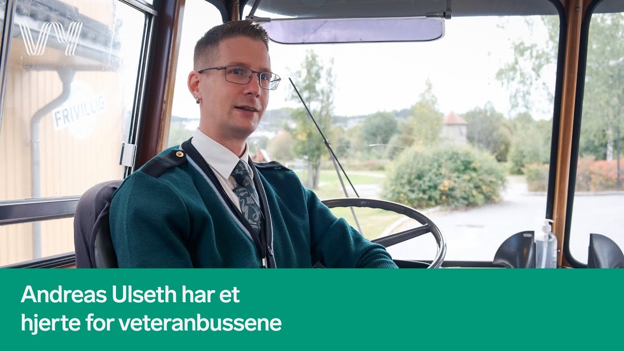 Andreas Ulseth har et hjerte for veteranbussene! #hverturteller