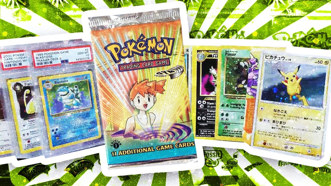 Opening UNWEIGHED Gym Heroes 1st Edition Pack + PSA & More !!!