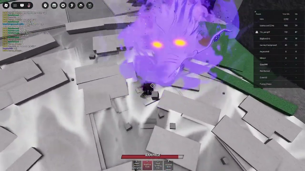Destroying teamers ( and fighting random people)