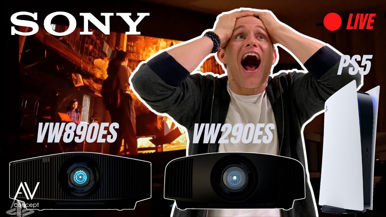 VPL-VW290ES / VPL-VW890ES // Live avec Sony 🔴