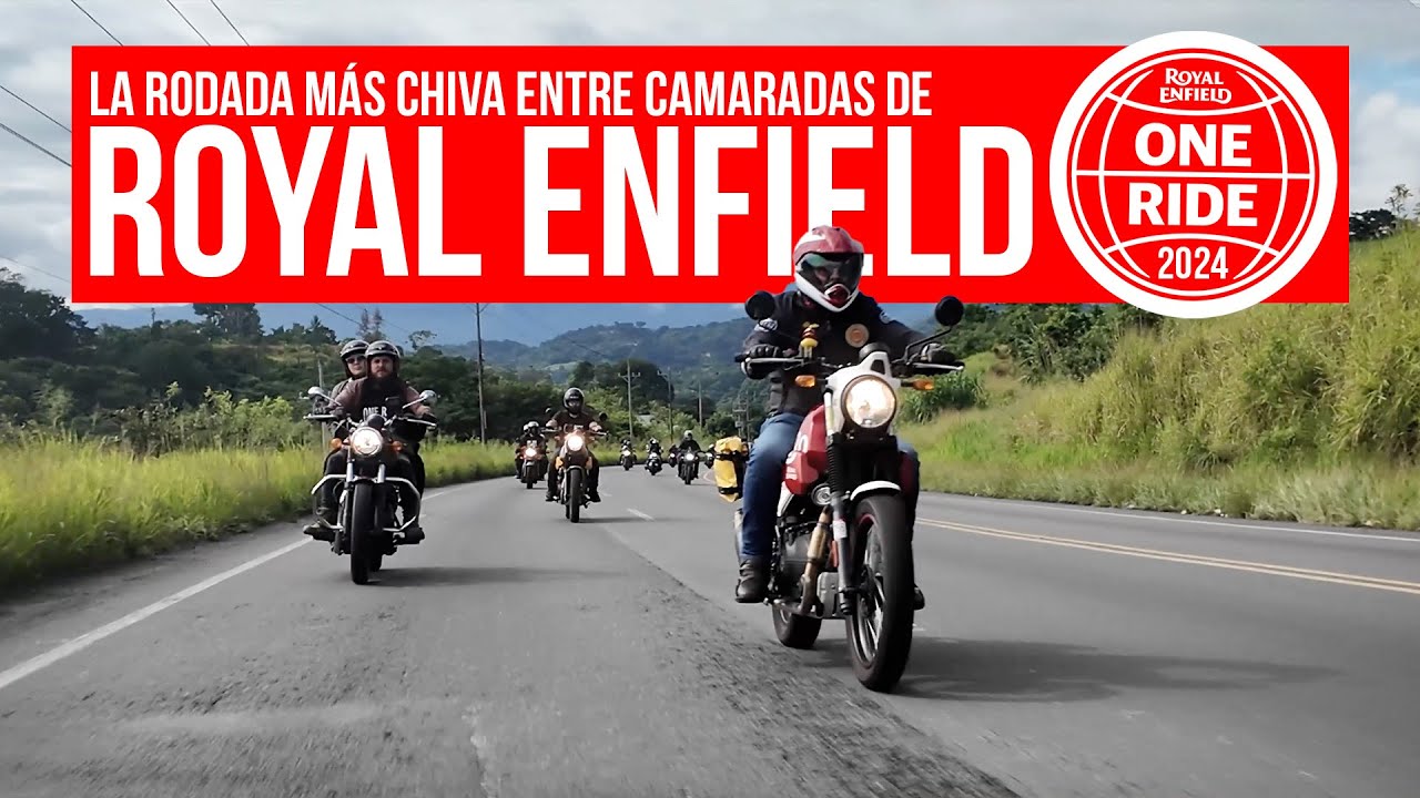 Rodamos juntos en el One Ride 2024: Pura vida y estilo Royal Enfield