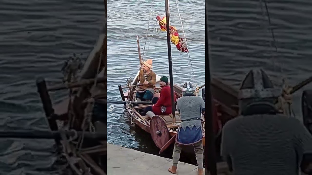 Усть Ижора спуск венка на воду в ознаменование Невской битвы и победы русичей над шведами