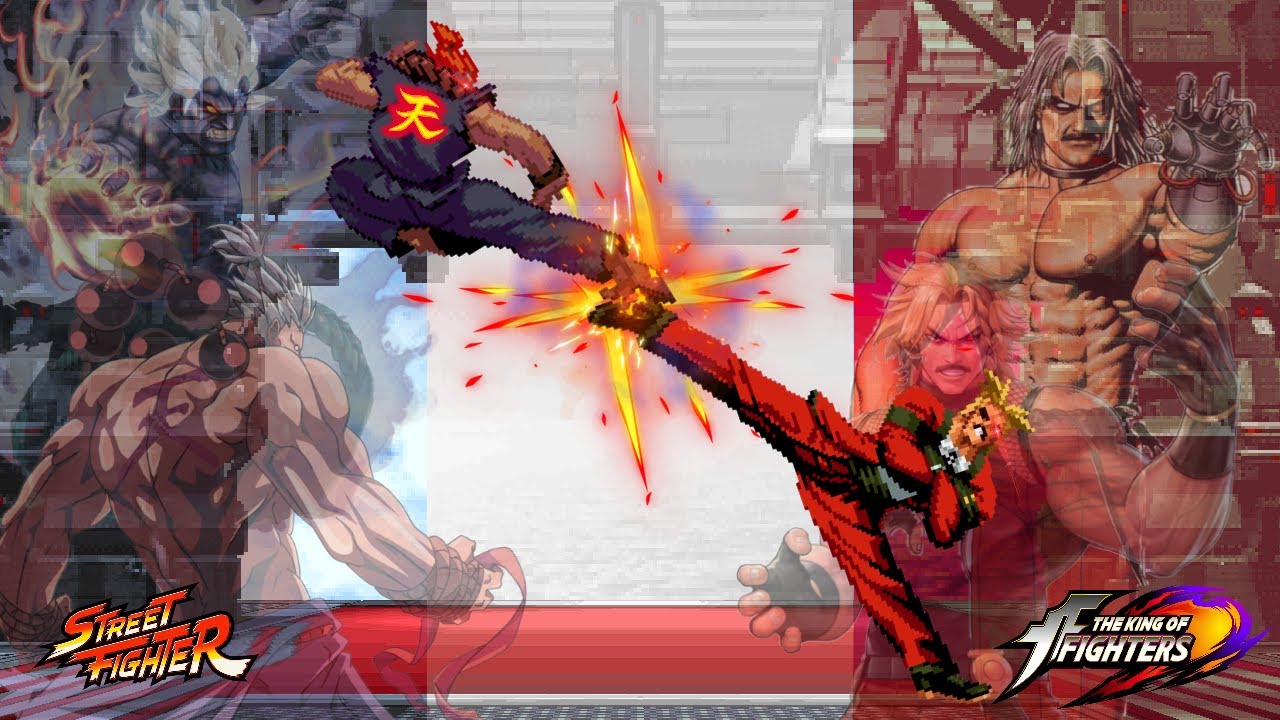 Akuma vs Rugal Bernstein l All Forms l SNK Pathway l Street Fighter X The King of Fighters