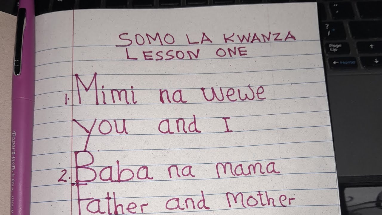 ✅️Swahili lessons for beginners || part one