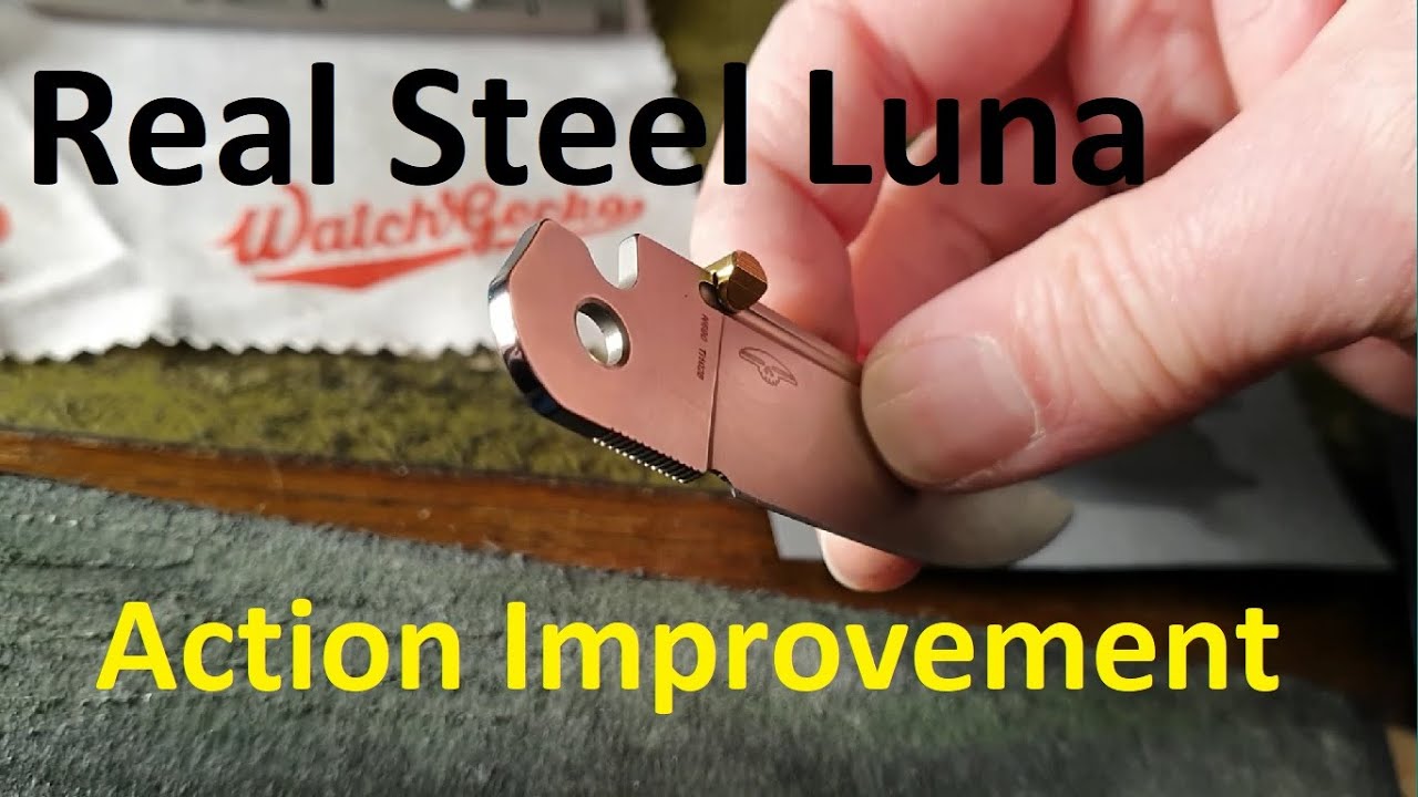 Improving the action of my Real Steel Luna - Titanium