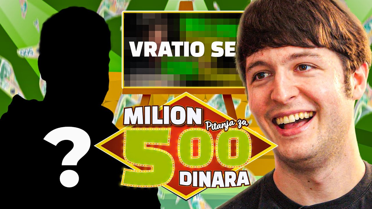 KO SE TO VRATIO??? | MILION Pitanja Za 500 DINARA