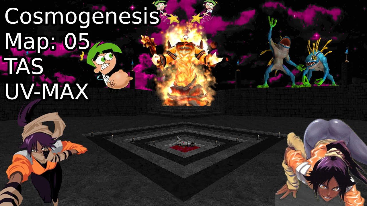 [TAS] Cosmogenesis Map 05 UV MAX [DOOM II]