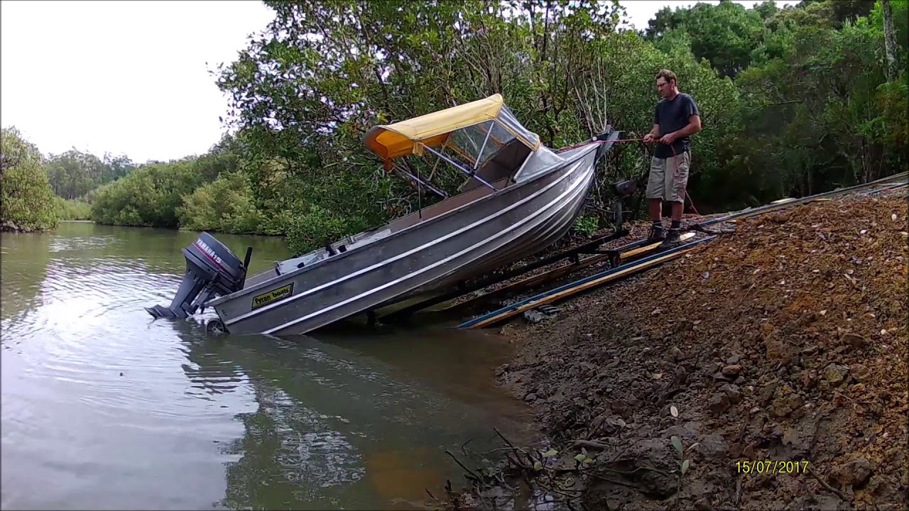 Home Built Boat Slip