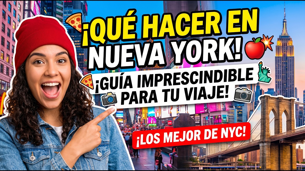 Top 14 Cosas Que Hacer en New York City | Lugares que Debes visitar GUIA COMPLETA