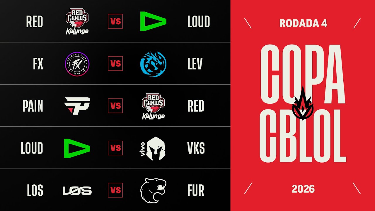 Copa CBLOL 2026 | Rodada 4 | Md1