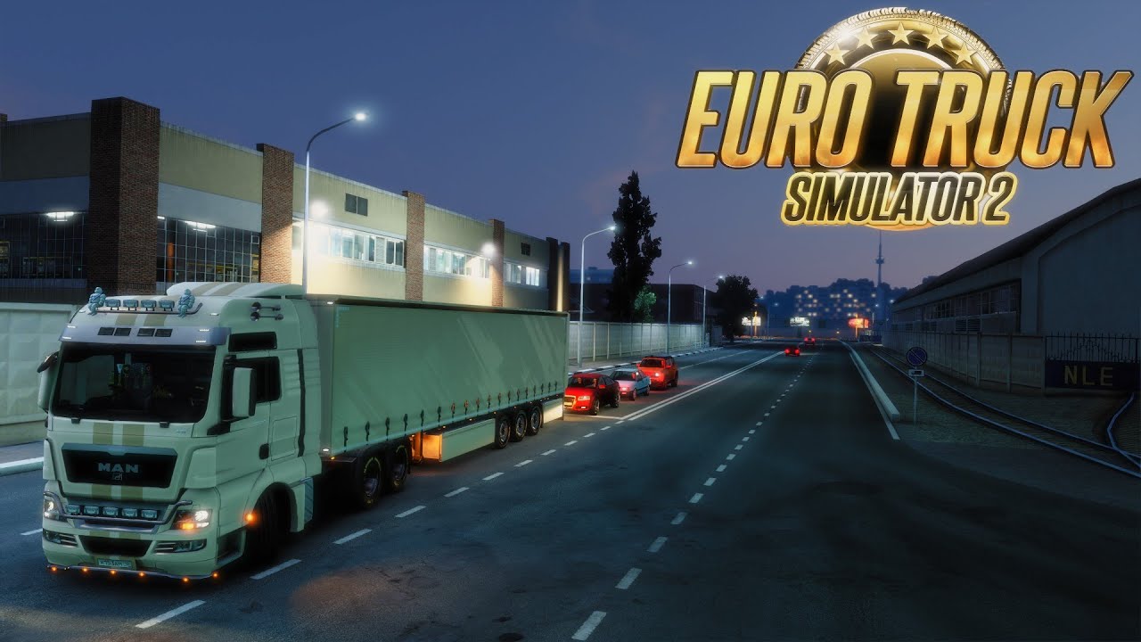 Virtual Truck Driver Alex, рейс на Аральск в Euro Truck Simulator 2. 2K. 30.01.2023.
