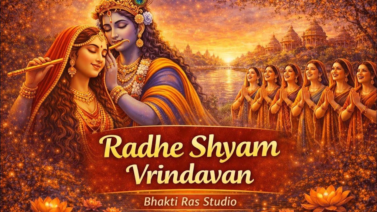 Vrindavan Mein Radhe Shyam | Beautiful Bhajan #2026newbhajan #radhakrishnabhajan